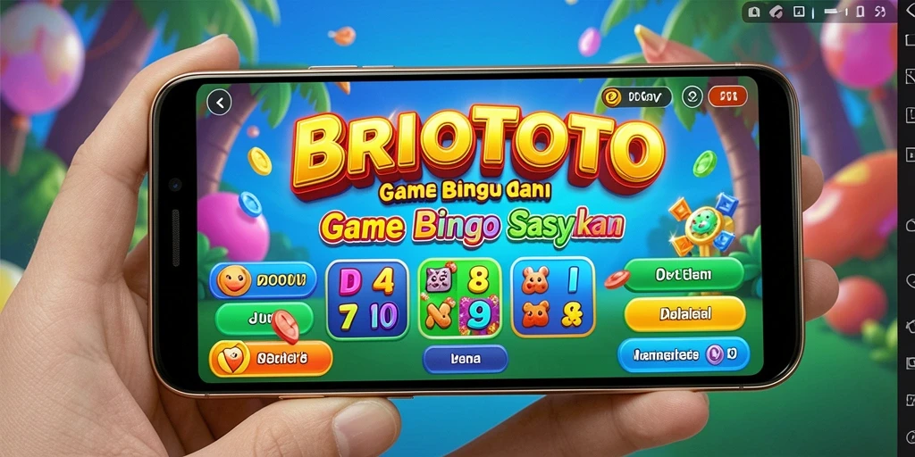 Tampilan menarik dari permainan Bingo di BRIOTOTO.