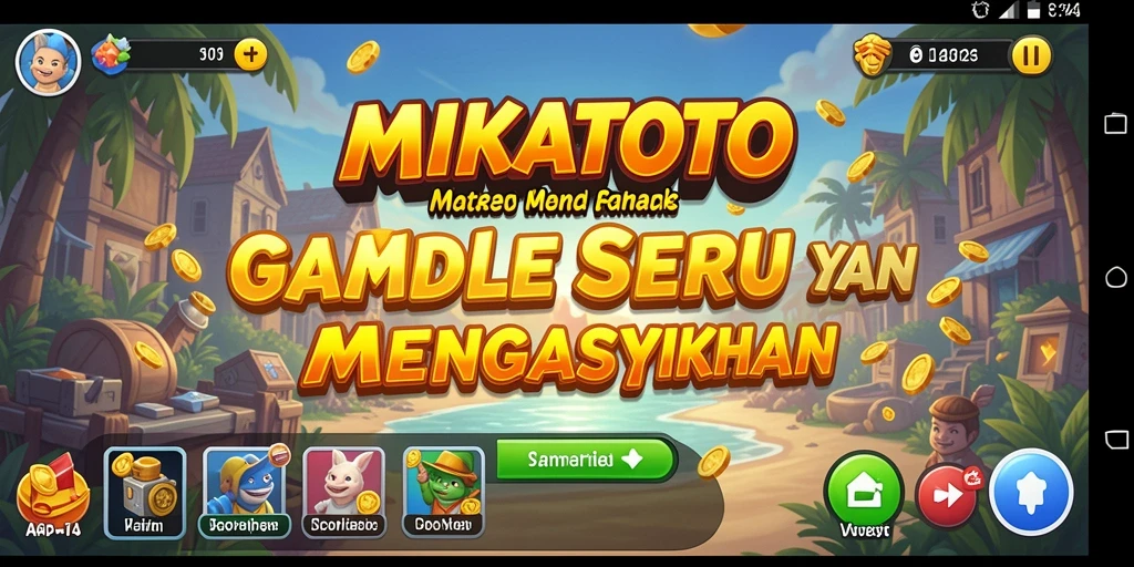 Tampilan gameplay MIKATOTO yang mengasyikkan dan menenangkan.