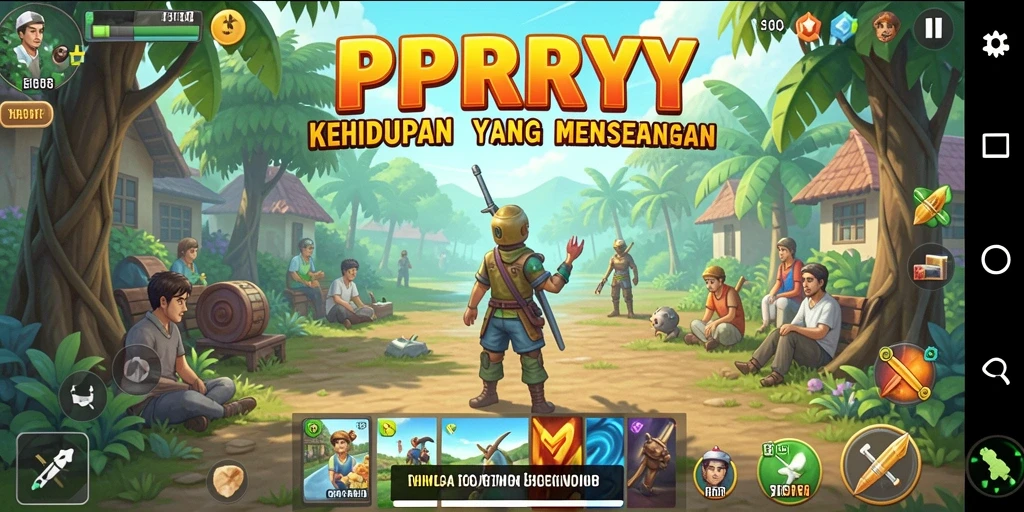 Tampilan screenshot PPRRYY yang menunjukkan gameplay simulasi yang seru.