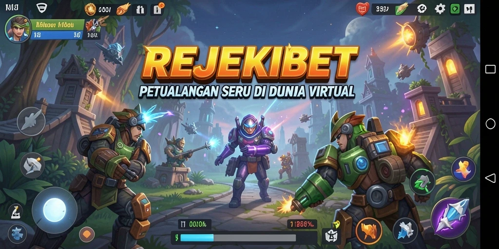 Tampilan screenshot dari gameplay seru di REJEKIBET.