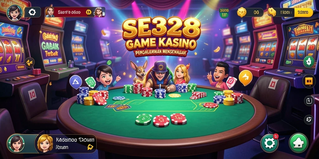Tampilan gameplay menarik dan menantang di SE328.