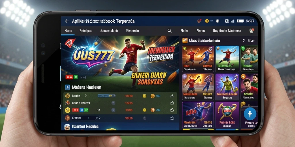 Tampilan utama gameplay Sportsbook di UUS777.
